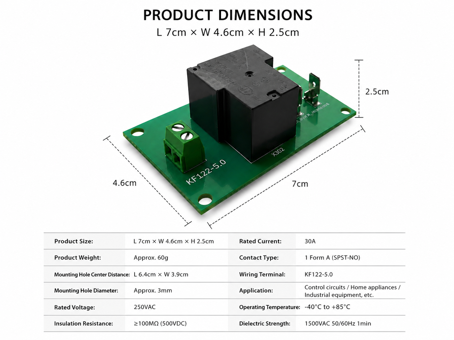 ICE SMITH 30A Relay Control Board
