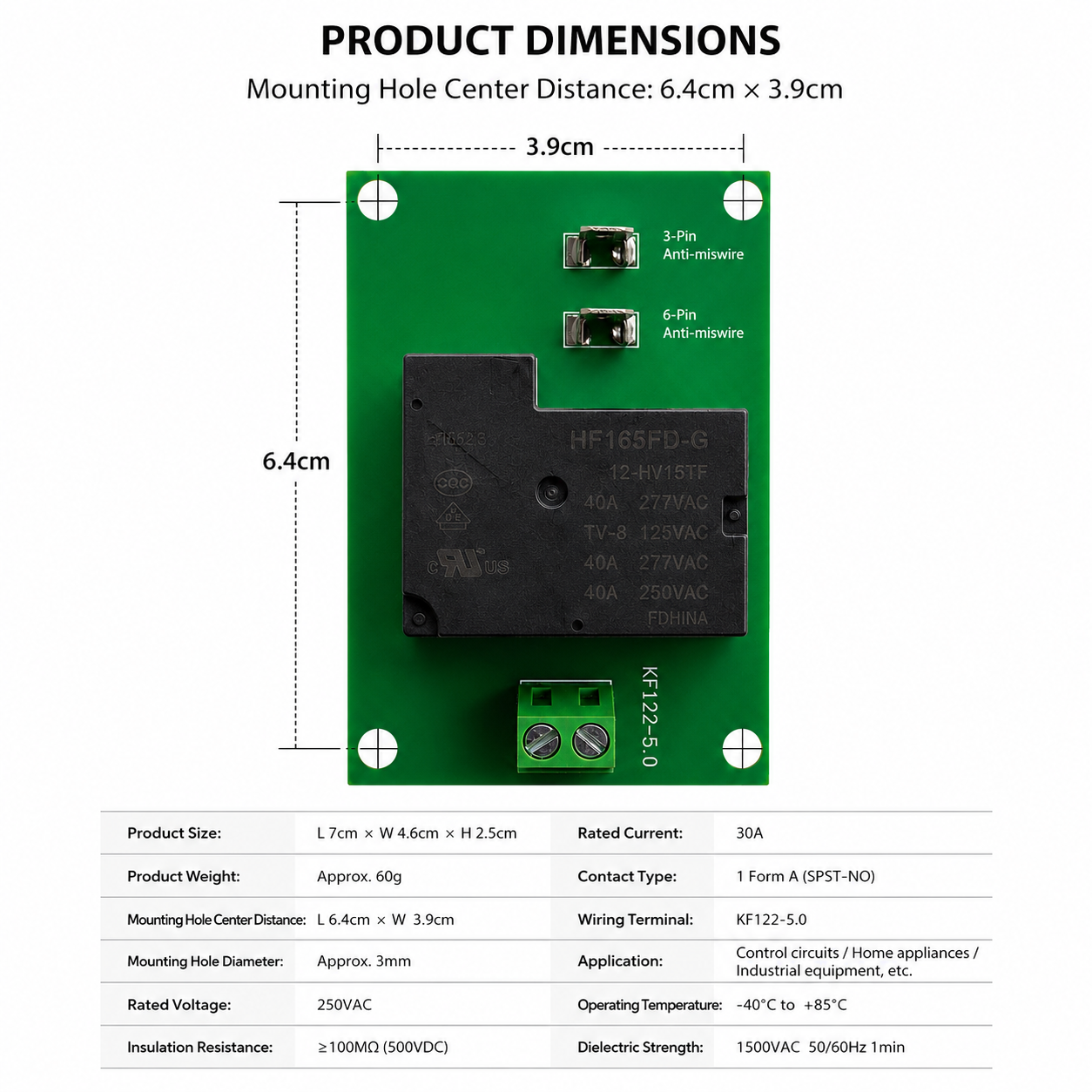 ICE SMITH 30A Relay Control Board