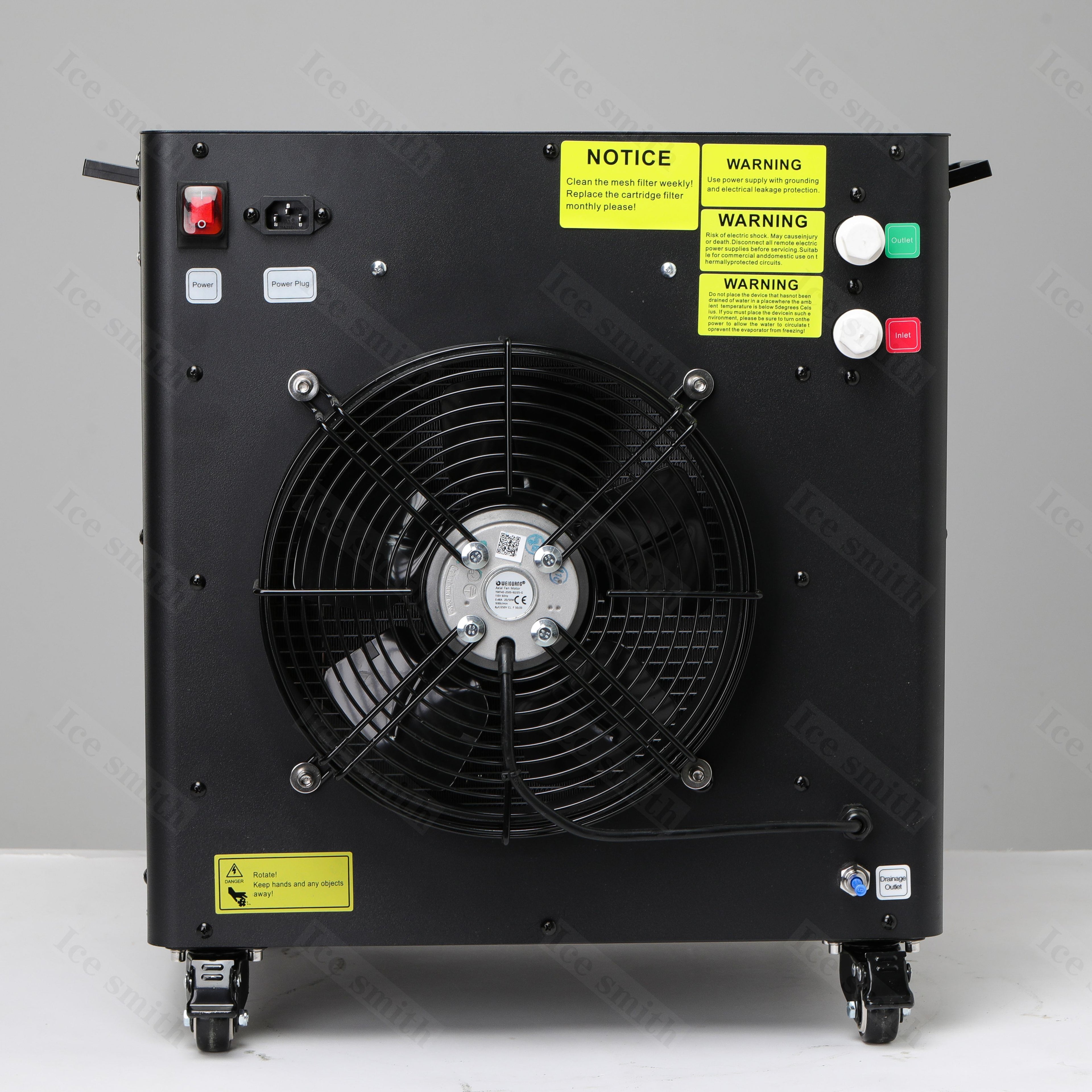 ICE SMITH ICE BATH/COLD PLUNGE CHILLER for 800L FREE SHIPPING BY AIR Delivery Within 10 Days