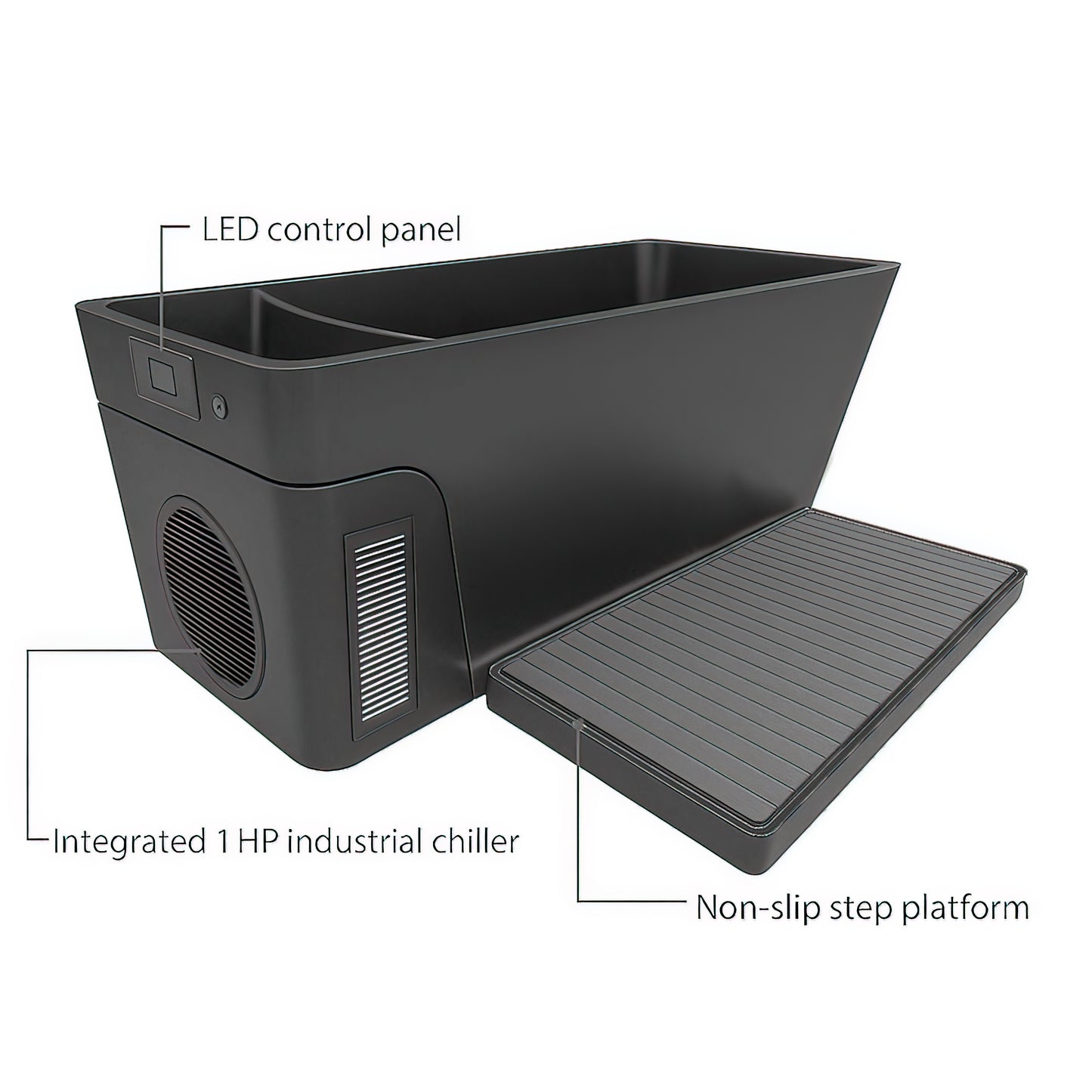 The IceSmith™ Elite Acrylic Cold Plunge – High-Performance Recovery Tub (US STOCK)