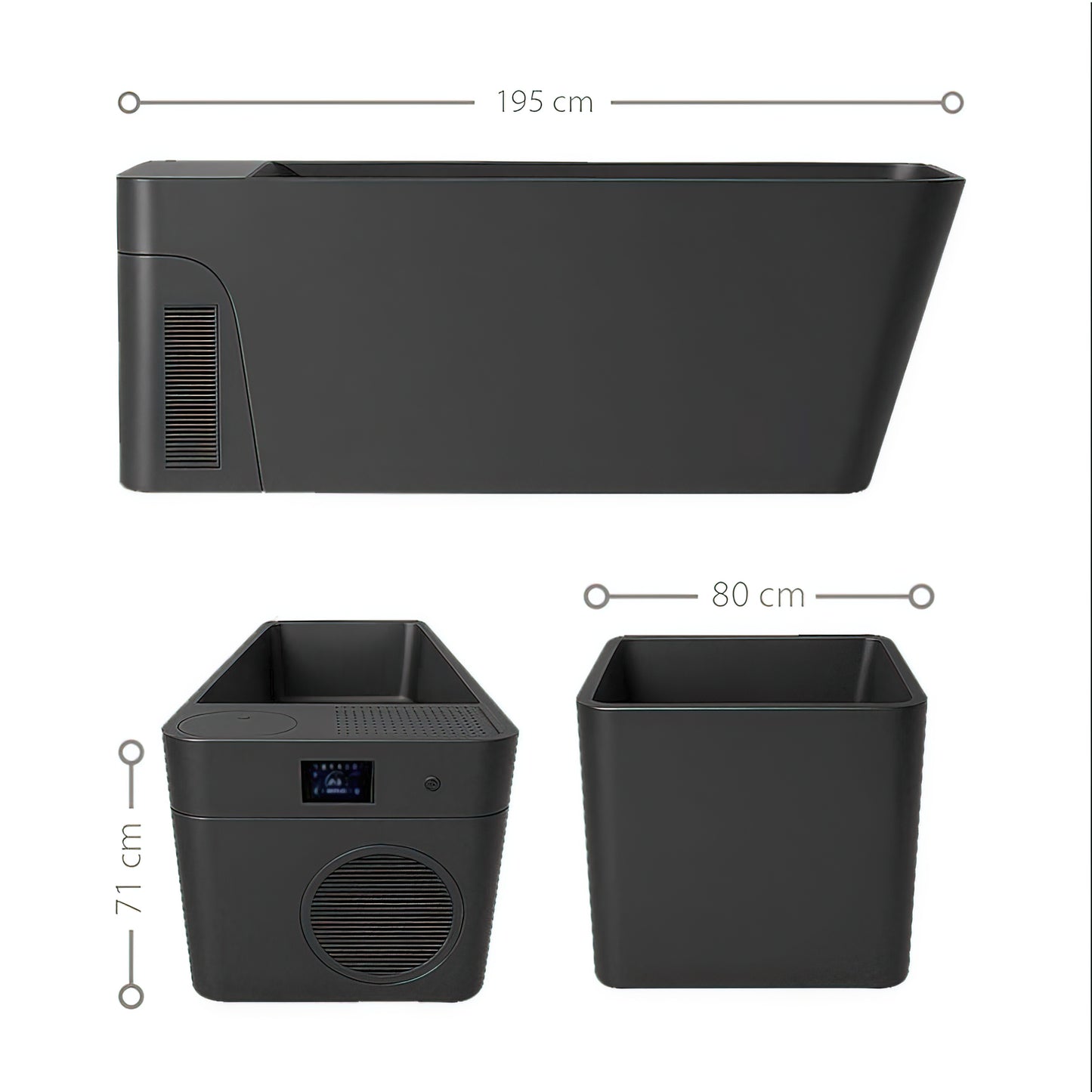 The IceSmith™ Elite Acrylic Cold Plunge – High-Performance Recovery Tub (US STOCK)