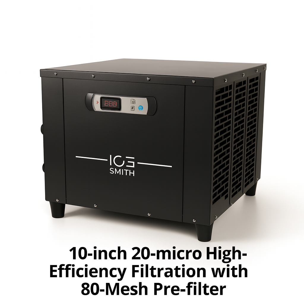 PG Series Cold Therapy 1.0HP Chiller with Filter and Pump for Ice bath fitness